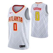 Atlanta Hawks #0 Brandon Goodwin White Association Jersey