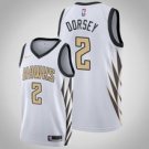 Atlanta Hawks #2 Tyler Dorsey City  Jersey White