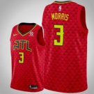 Atlanta Hawks #3 Jaylen Morris Redtatement  Jersey