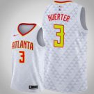 Atlanta Hawks #3 Kevin Huerter White Association Jersey