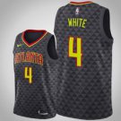 Atlanta Hawks #4 Andrew White Black Iconbasketball  Jersey