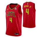 Atlanta Hawks #4 Charlie Brown Jr. Redtatement  Jersey