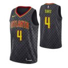 Atlanta Hawks #4 Deyonta DavisBlack Iconbasketball  Jersey