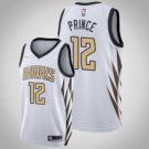 Atlanta Hawks #12 Taurean Prince City  Jersey White