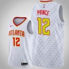 Atlanta Hawks #12 Taurean Prince White Association Jersey