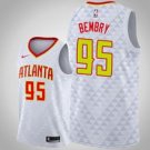 Atlanta Hawks #95 DeAndre' Bembry White Association Jersey