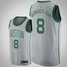 Boston Celtics #8 Marcus Georges-Hunt Gray Jersey City