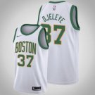 Boston Celtics #37emi Ojeleye City White Jersey