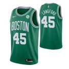 Boston Celtics 45 Romeo Langford Green Icon Jersey