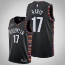 Brooklyn Nets #17 Ed Davis BlackCity Jersey