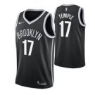 Brooklyn Nets #17 Garrett Temple Black Iconbasketball  Jersey