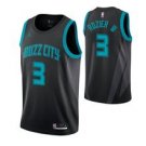 Charlotte Hornets #3 Terry Rozier III Black Jersey City