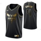 Charlotte Hornets #4 Devonte' Graham Black Golden  Jersey