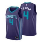 Charlotte Hornets #4 Devonte'Graham Purple Jersey