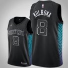 Charlotte Hornets #8 Arnoldas Kulboka Black Jersey City