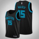 Charlotte Hornets #15 Kemba Walker Jersey CityBlack