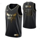 Charlotte Hornets #40 Cody Zeller Black Golden  Jersey