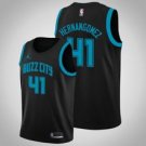 Charlotte Hornets #41 Willy Hernangomez Black Jersey City