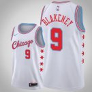 Chicago Bulls #9 Antonio Blakeney White Jersey City
