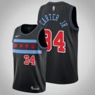 Chicago Bulls #34 Wendell Carter Jr Black Jersey City