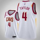 Cleveland Cavaliers #4 Isaiah Taylor White Jerseytitched