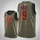 Cleveland Cavaliers #9 Channing Frye Olive Jersey Camo