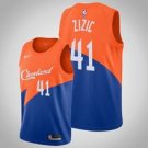 Cleveland Cavaliers #41 Ante Zizic Blue Jersey City