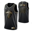 Cleveland Cavaliers Custom Black Golden Jersey