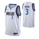Dallas Mavericks #3 Daryl Macon White basketball  Jersey