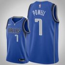 Dallas Mavericks #7 Dwight Powell Blue Icon  Jersey