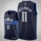 Dallas Mavericks #11 Codi Miller-McIntyre Navytatement Jersey