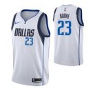 Dallas Mavericks #23 Trey Burke White basketball  Jersey