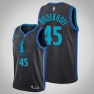 Dallas Mavericks #45 Ryan Broekhoff Black Jersey City