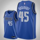 Dallas Mavericks #45 Ryan Broekhoff Blue Icon  Jersey