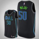 Dallas Mavericks #50alah Mejri Black Jersey - City