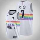 Denver Nuggets #7 Trey Lyles White basketball  Jersey City