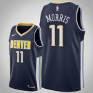 Denver Nuggets #11 Monte Morris Navy Icon  Jersey