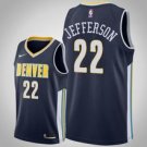Denver Nuggets #22 Richard Jefferson Navy Icon  Jersey