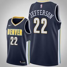 Denver Nuggets #22 Richard Jefferson Navy Icon  Jersey