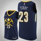 Denver Nuggets #23 Emanuel Terry Navy Jersey City