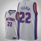 Detroit Pistons #22 Kay Felder Graytatement Jersey