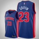 Detroit Pistons #23 Blake Griffin Blue Icon basketball  Jerseytitched