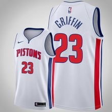 Detroit Pistons #23 Blake Griffin White Jersey