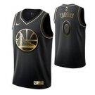 Goldentate Warriors #0 DeMarcus Cousins Black Golden  Jersey