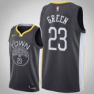 Goldentate Warriors #23 Draymond Green Blacktatement Jersey
