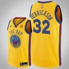 Goldentate Warriors #32 Marcus Derrickson Gold Jersey - City