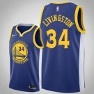 Goldentate Warriors #34haun Livingston Royal Icon  Jersey
