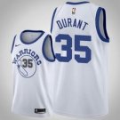 Goldentate Warriors #35 Kevin Durant White Jersey Classic