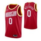 Houston Rockets #0 Russell Westbrook Red Hardwood Classics  Jersey