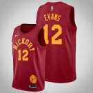 Indiana Pacers #12 Tyreke Evans Red Jersey Hardwood Classics